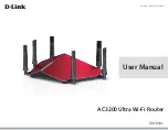 D-Link AC3200 Ultra User Manual preview