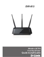 Preview for 1 page of D-Link AC750 Quick Install Manual