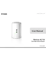 Preview for 1 page of D-Link AC750 User Manual