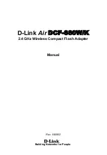 Предварительный просмотр 1 страницы D-Link Air DCF-660W/K Manual