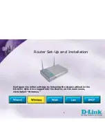 Preview for 8 page of D-Link Air DCS-1000W Setting-Up Manual