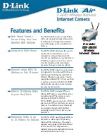 Preview for 1 page of D-Link Air DCS-1000W Specifications