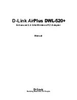 D-Link Air DWL-520 Manual preview