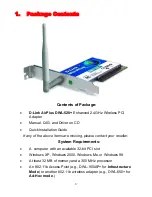 Preview for 3 page of D-Link Air DWL-520 Manual