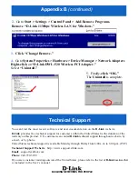 Preview for 8 page of D-Link Air DWL-520 Quick Install Manual