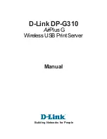 Preview for 1 page of D-Link AirPlus DP-G310 Manual