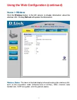 Preview for 14 page of D-Link AirPlus DP-G310 Manual