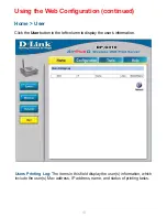 Preview for 16 page of D-Link AirPlus DP-G310 Manual
