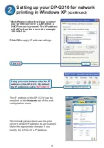 Preview for 4 page of D-Link AirPlus DP-G310 Quick Installation Manual