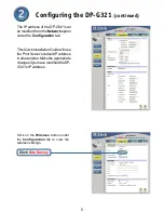 Preview for 5 page of D-Link AirPlus DP-G321 Quick Installation Manual