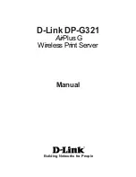 D-Link AirPlus DP-G321 User Manual preview