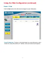 Preview for 16 page of D-Link AirPlus DP-G321 User Manual