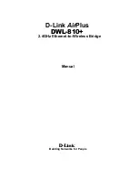 D-Link AirPlus DWL-810+ Owner'S Manual preview