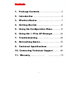 Preview for 2 page of D-Link AirPlus DWL-900AP+ User Manual