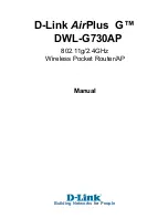 D-Link AirPlus DWL-G730AP Manual preview