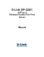 D-Link AirPlus G DP-G301 Manual preview