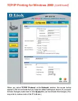 Preview for 42 page of D-Link AirPlus G DP-G310 Manual