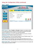 Preview for 12 page of D-Link AirPlus G DWL-700AP Manual