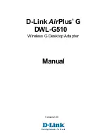 D-Link AirPlus G DWL-G510 Manual предпросмотр