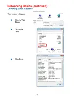 Предварительный просмотр 32 страницы D-Link AirPlus G DWL-G510 Manual