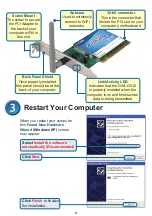 Preview for 4 page of D-Link AirPlus G DWL-G510 Quick Installation Manual