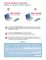 Preview for 10 page of D-Link AirPlus G DWL-G650X User Manual