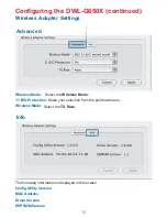 Preview for 16 page of D-Link AirPlus G DWL-G650X User Manual