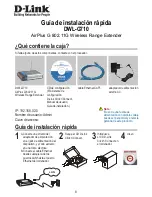 Preview for 8 page of D-Link AirPlus G DWL-G710 Quick Installation Manual