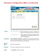 Предварительный просмотр 14 страницы D-Link AirPlus G DWL-G710 User Manual