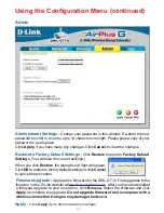 Предварительный просмотр 17 страницы D-Link AirPlus G DWL-G710 User Manual