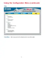 Предварительный просмотр 18 страницы D-Link AirPlus G DWL-G710 User Manual