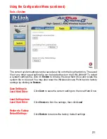 Preview for 21 page of D-Link AirPlus Xtreme G DWL-2000AP Manual