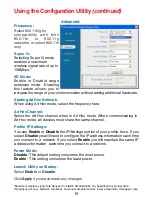 Предварительный просмотр 19 страницы D-Link AirPlus XTREME G DWL-G132 Manual