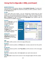 Предварительный просмотр 21 страницы D-Link AirPlus XTREME G DWL-G132 Manual