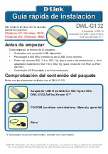 Preview for 37 page of D-Link AirPlus XTREME G DWL-G132 Quick Installation Manual