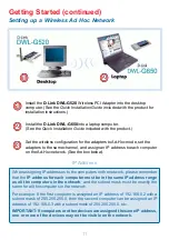 Preview for 11 page of D-Link AirPlus XTREME G DWL-G520 Manual