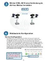 Preview for 16 page of D-Link AirPlus XtremeG Ethernet-to-Wireless Bridge DWL-G810 Quick Installation Manual