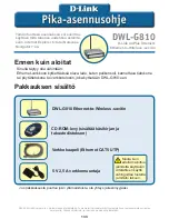 Preview for 133 page of D-Link AirPlus XtremeG Ethernet-to-Wireless Bridge DWL-G810 Quick Installation Manual