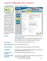 Предварительный просмотр 16 страницы D-Link AirPlusXtremeG DI-624 Owner'S Manual