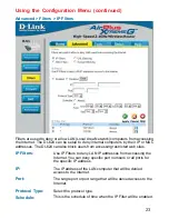 Предварительный просмотр 23 страницы D-Link AirPlusXtremeG DI-624 Owner'S Manual