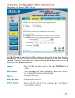Предварительный просмотр 25 страницы D-Link AirPlusXtremeG DI-624 Owner'S Manual