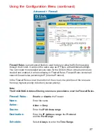 Предварительный просмотр 27 страницы D-Link AirPlusXtremeG DI-624 Owner'S Manual