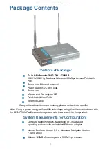 Preview for 3 page of D-Link AirPremier AG DWL-7200AP Manual