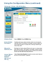 Preview for 22 page of D-Link AirPremier AG DWL-7200AP Manual