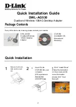 Предварительный просмотр 2 страницы D-Link AirPremier AG DWL-AG530 Quick Installation Manual