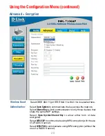 Preview for 20 page of D-Link AirPremier DWL-7100AP Manual