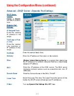 Preview for 23 page of D-Link AirPremier DWL-7100AP Manual
