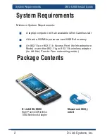 Preview for 2 page of D-Link AirPremier DWL-G680 Install Manual