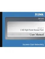 Предварительный просмотр 1 страницы D-Link AirPremier N DAP-2310 User Manual