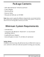 Предварительный просмотр 2 страницы D-Link AirPremier N DAP-2360 Quick Install Manual
